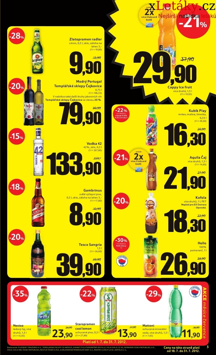 leták Tesco akční leták strana 1 leták Tesco akční leták strana 1