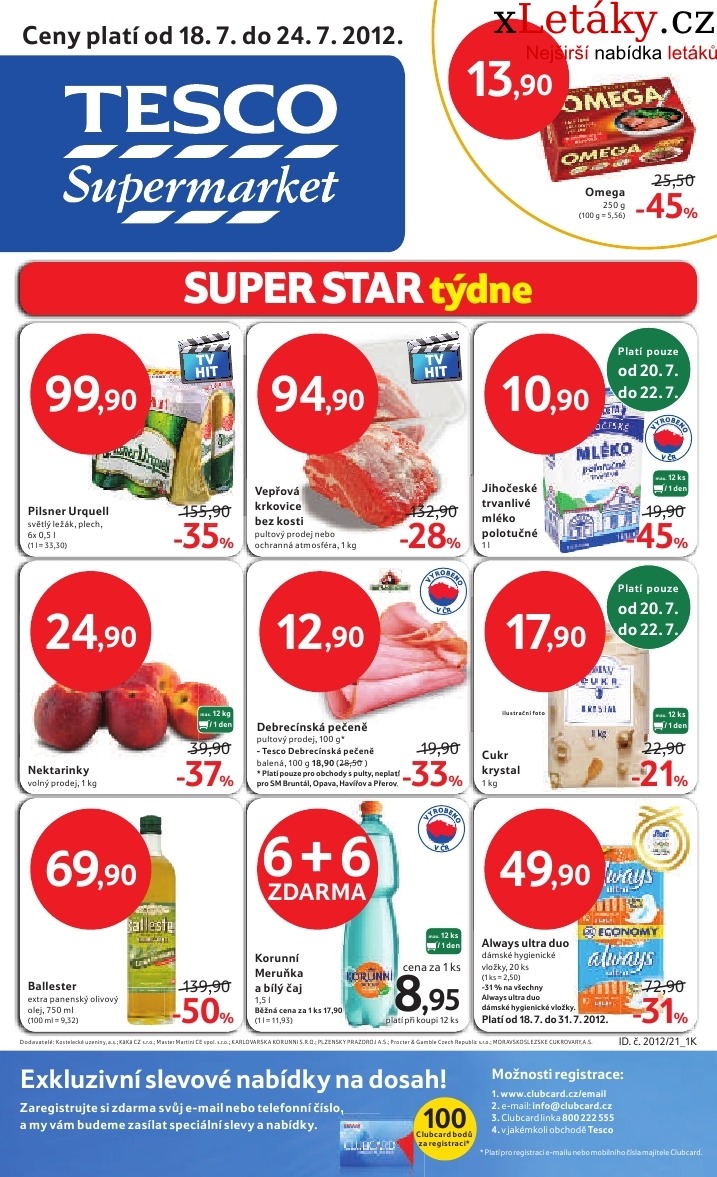 leták Tesco leták strana 1 leták Tesco leták strana 1