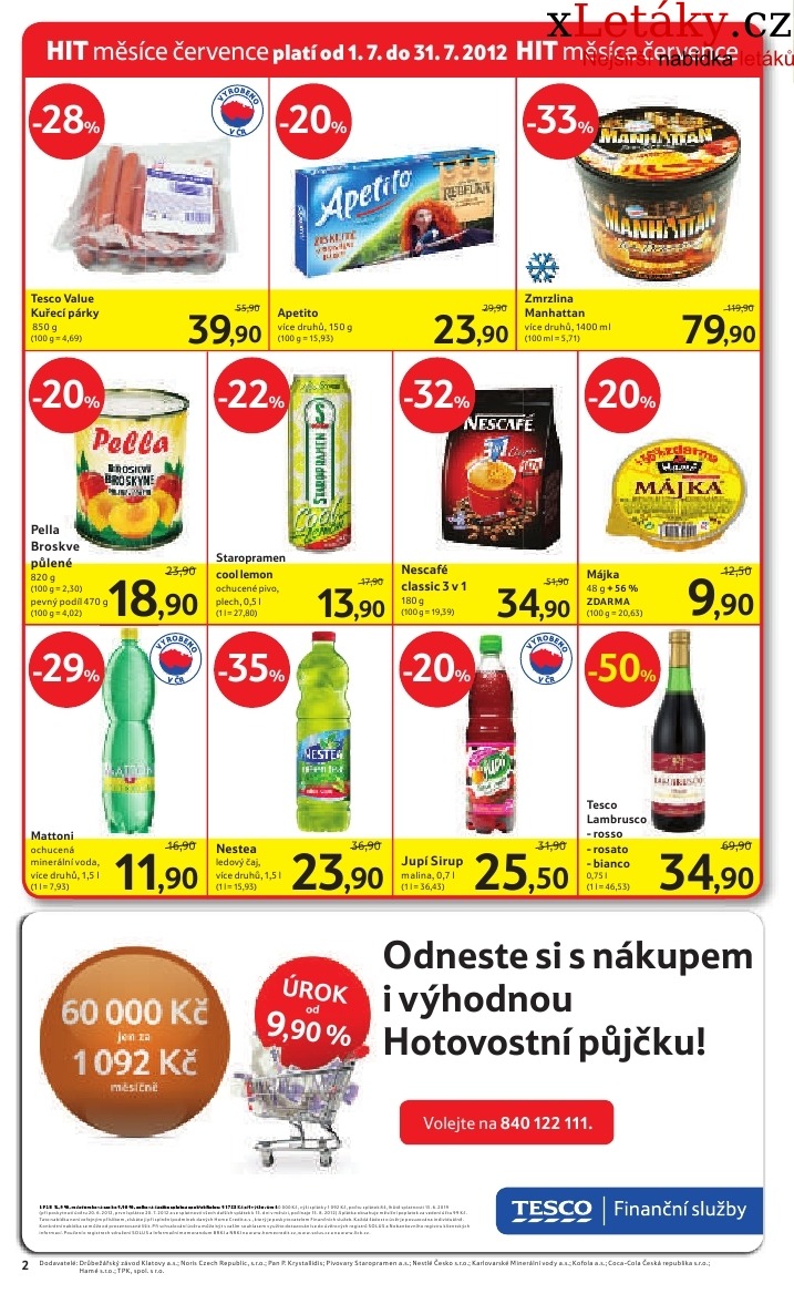 leták Tesco leták strana 1 leták Tesco leták strana 1