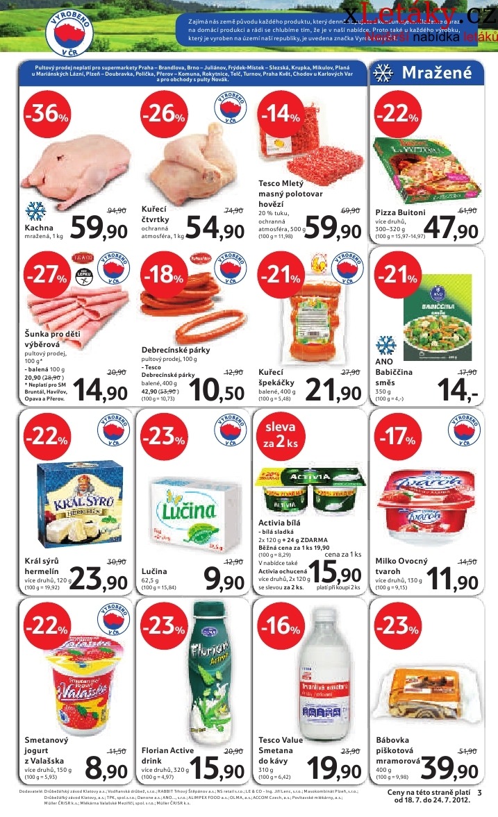 leták Tesco leták strana 1 leták Tesco leták strana 1