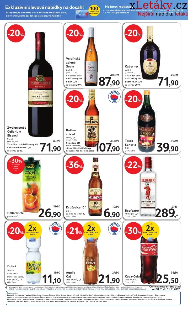leták Tesco leták strana 1 leták Tesco leták strana 1