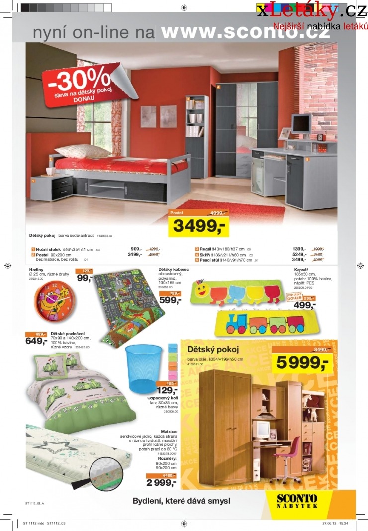 leták Sconto nábytek leták strana 1 leták Sconto nábytek leták strana 1