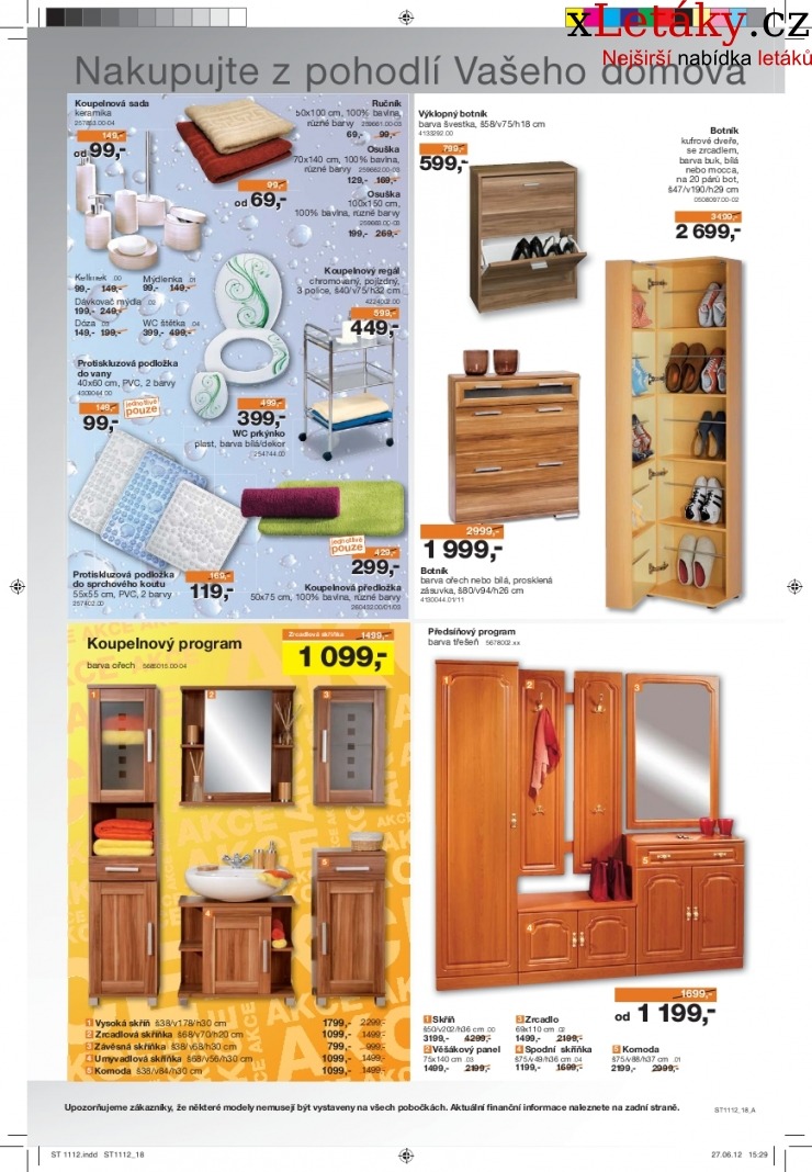 leták Sconto nábytek leták strana 1 leták Sconto nábytek leták strana 1