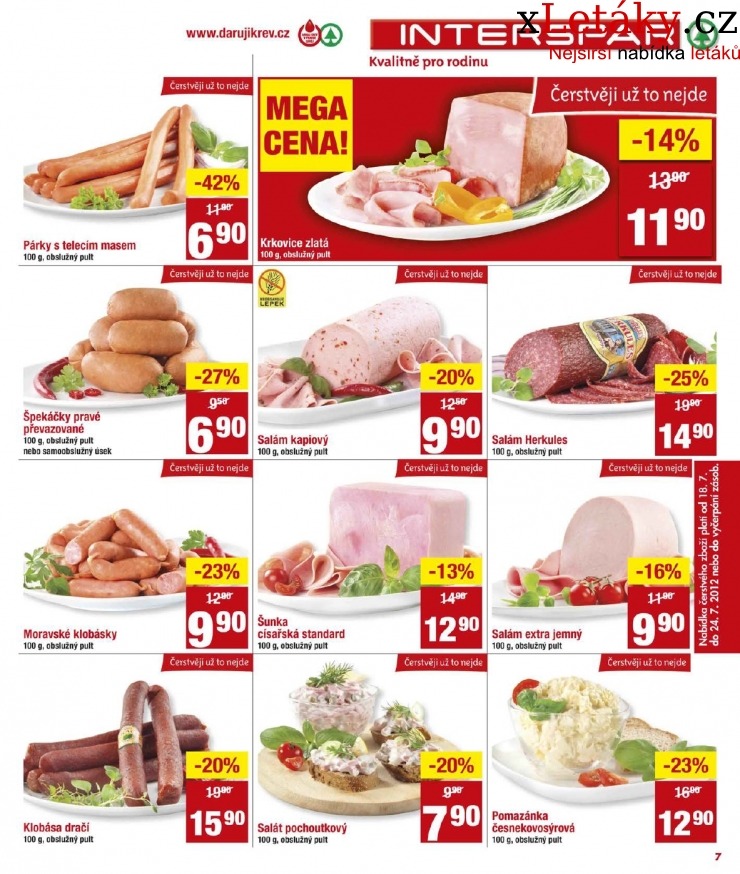 leták Interspar leták strana 1 leták Interspar leták strana 1
