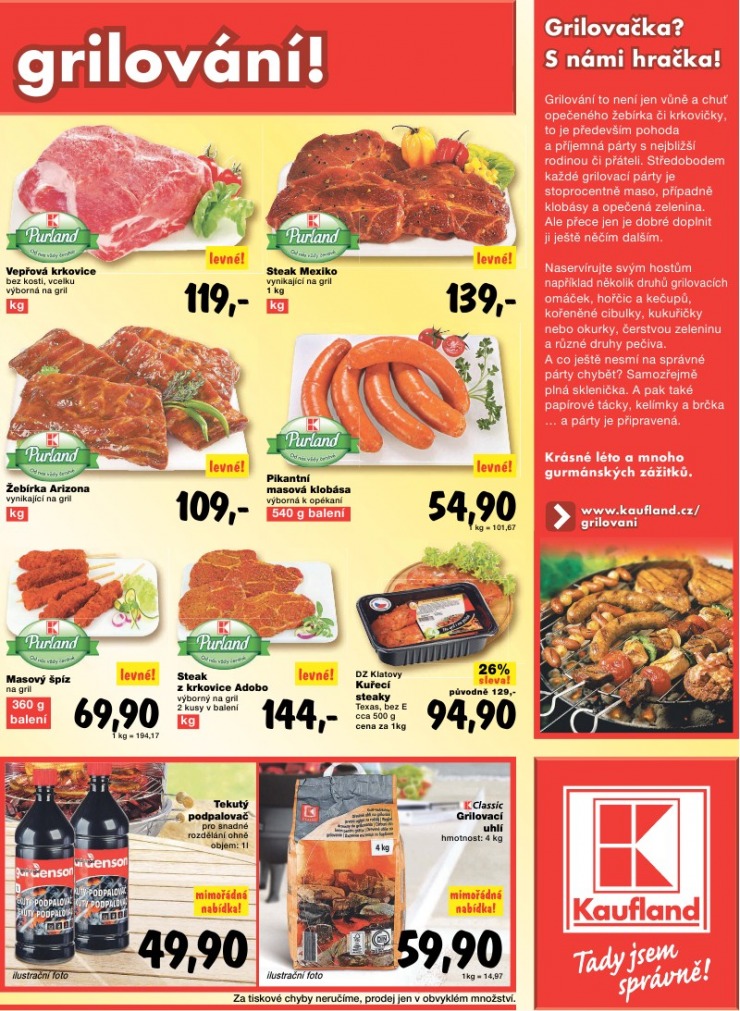 leták Kaufland strana 1 leták Kaufland strana 1