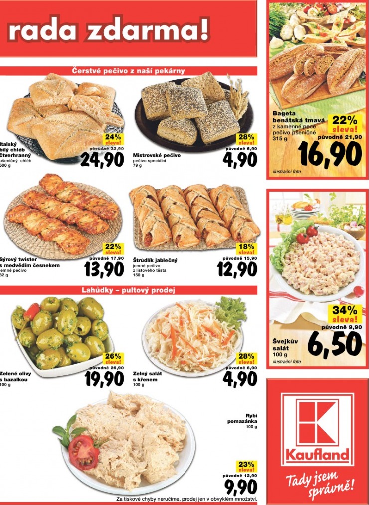 leták Kaufland strana 1 leták Kaufland strana 1