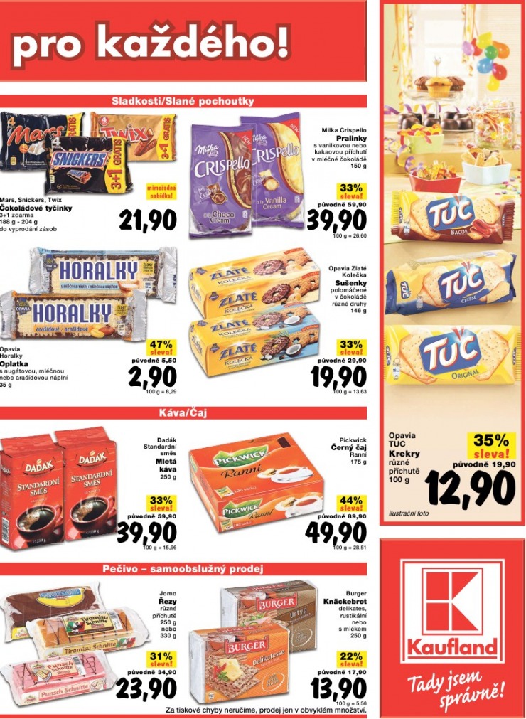 leták Kaufland strana 1 leták Kaufland strana 1