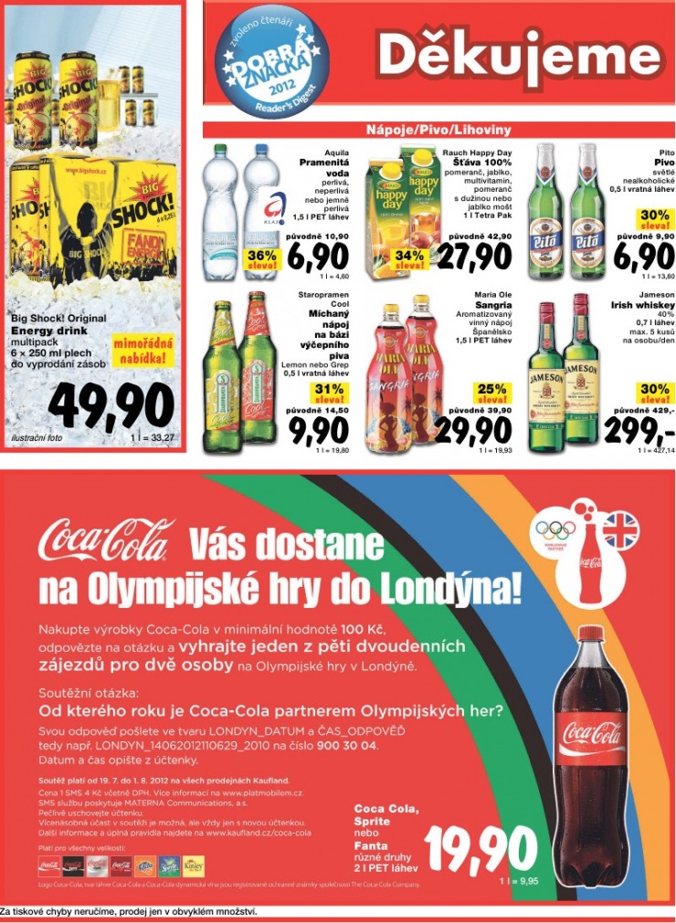 leták Kaufland strana 1 leták Kaufland strana 1