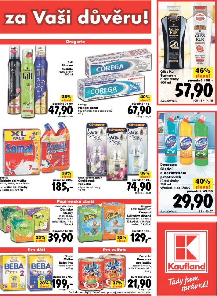 leták Kaufland strana 1 leták Kaufland strana 1