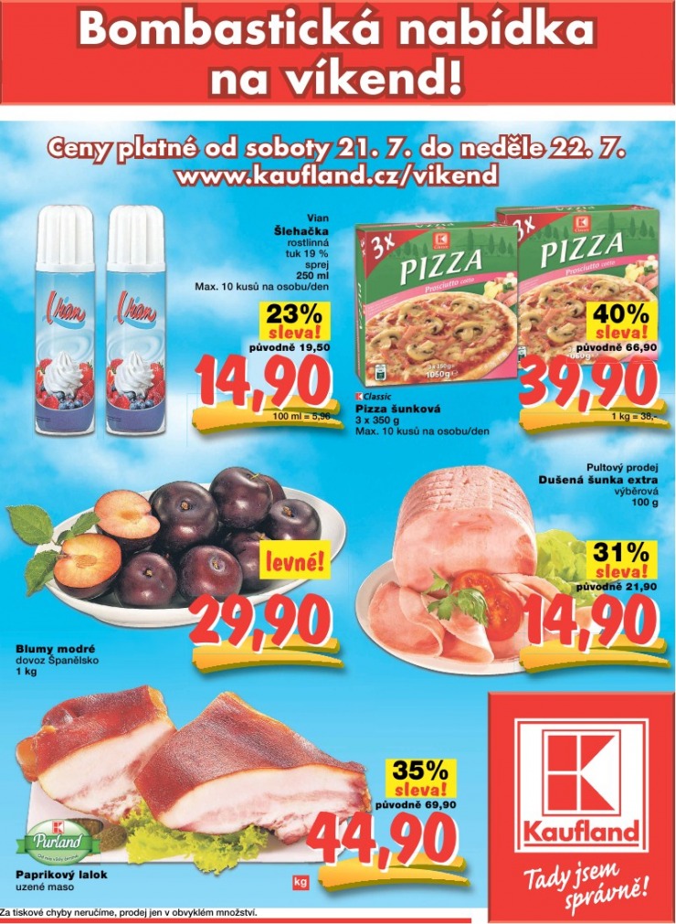 leták Kaufland strana 1 leták Kaufland strana 1