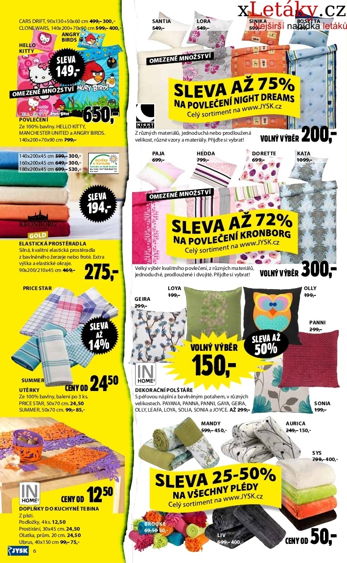 leták Jysk leták strana 1 leták Jysk leták strana 1