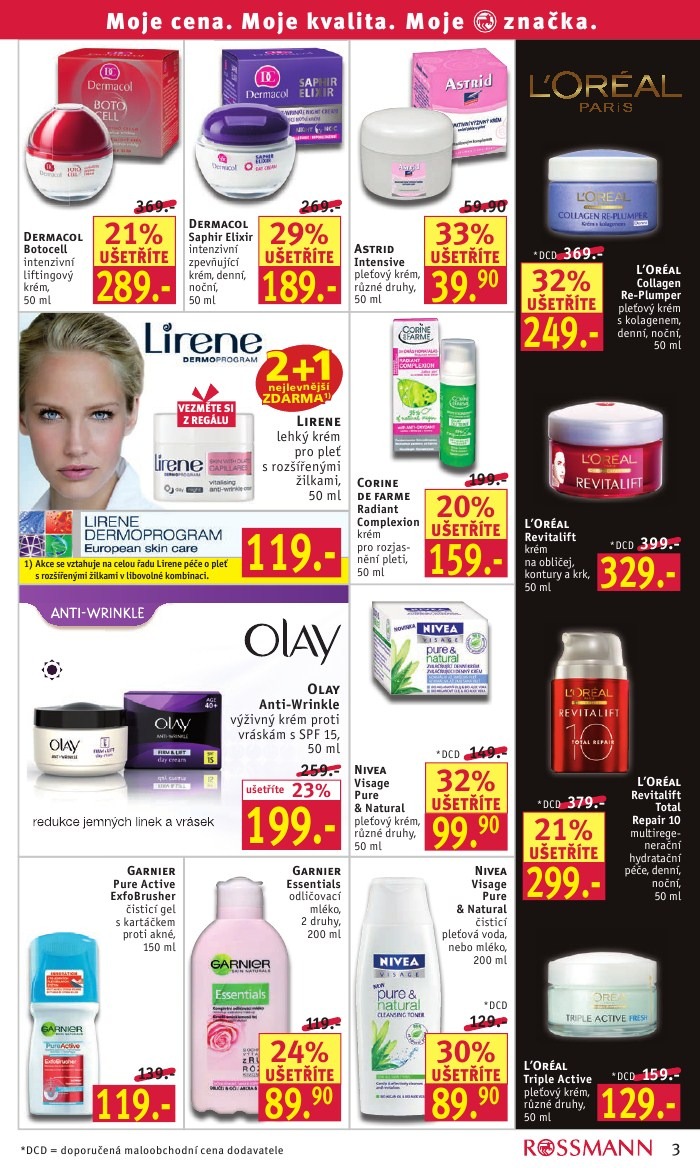 leták Rossmann strana 1 leták Rossmann strana 1