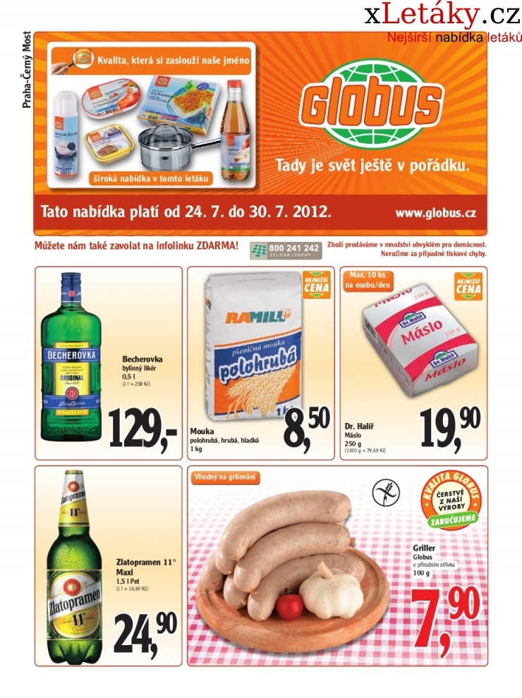 leták Globus leták strana 1 leták Globus leták strana 1