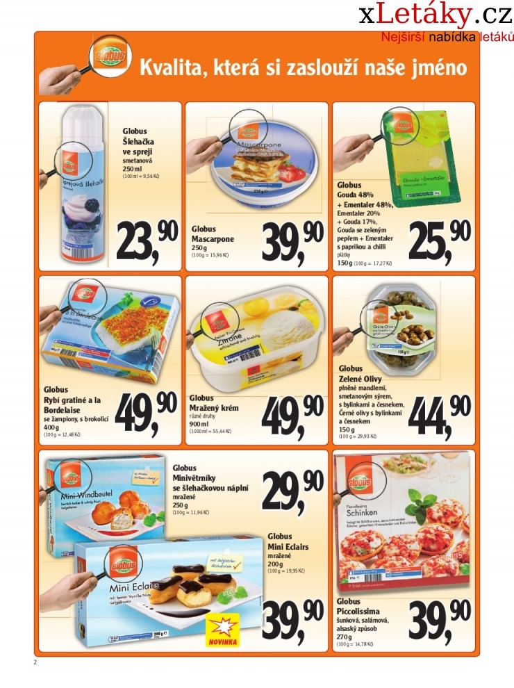 leták Globus leták strana 1 leták Globus leták strana 1