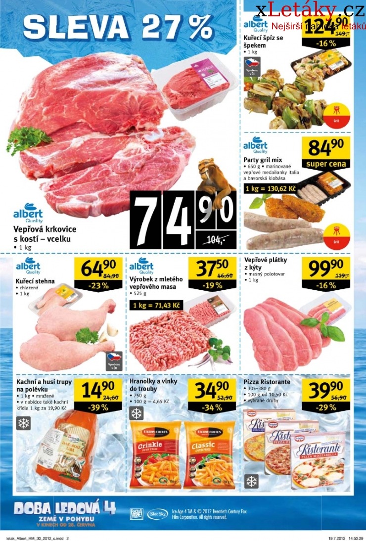 leták Alebrt Hypermarket leták strana 1 leták Alebrt Hypermarket leták strana 1
