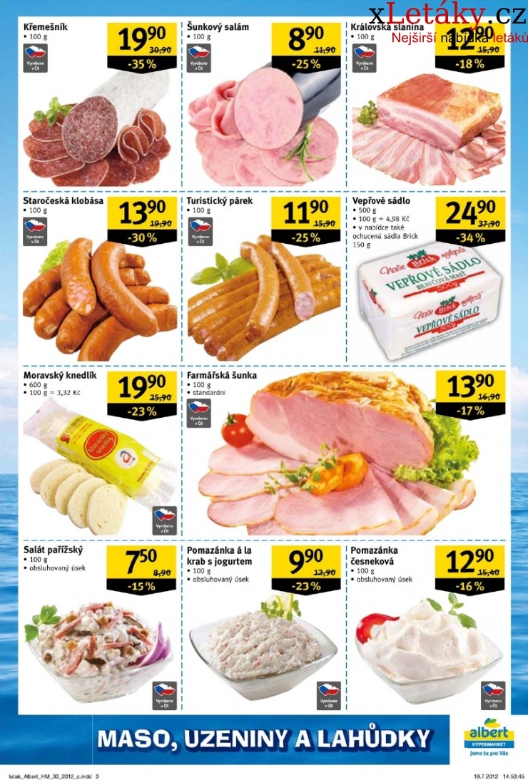 leták Alebrt Hypermarket leták strana 1 leták Alebrt Hypermarket leták strana 1