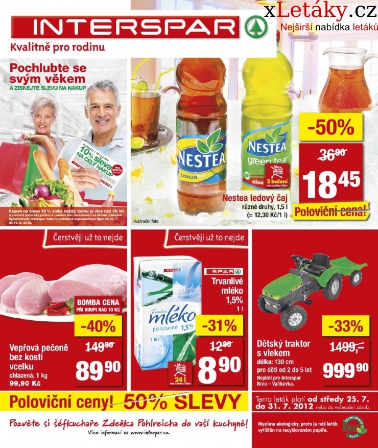leták Interspar akční leták strana 1 leták Interspar akční leták strana 1