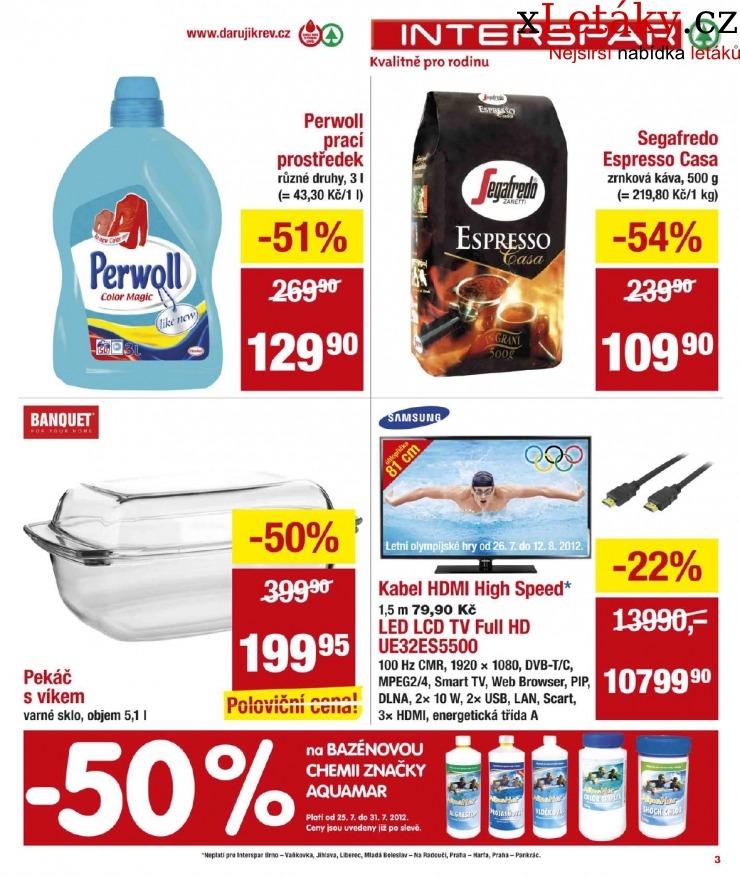 leták Interspar akční leták strana 1 leták Interspar akční leták strana 1