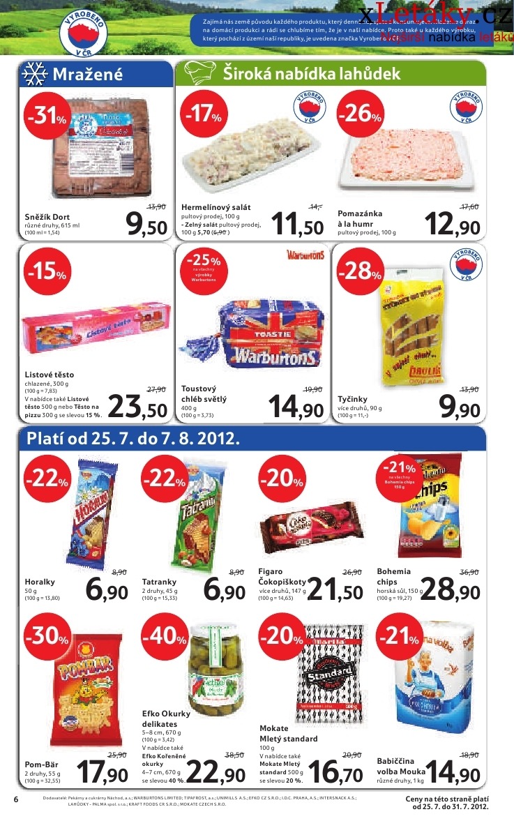 let�k Tesco ak�n� let�k strana 1