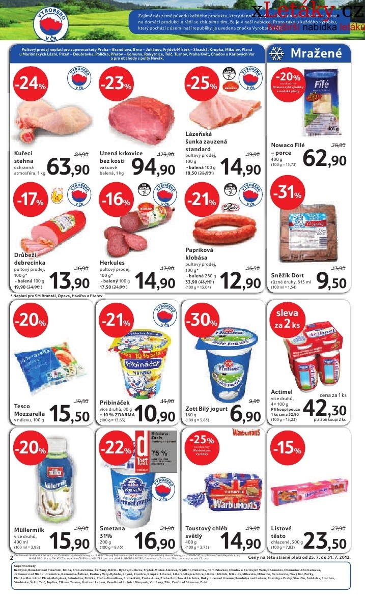 leták Tesco leták strana 1 leták Tesco leták strana 1