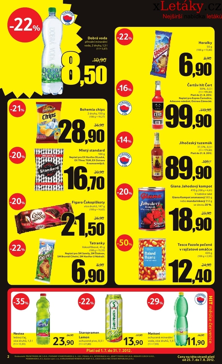 leták Tesco aktuální leták strana 1 leták Tesco aktuální leták strana 1