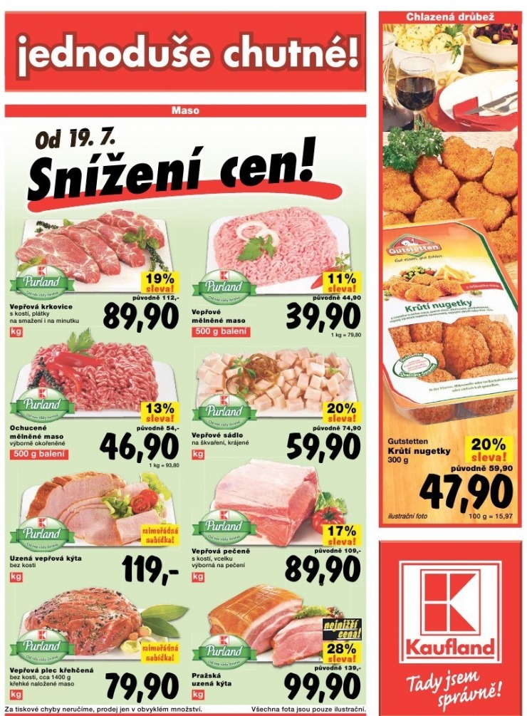 leták Kaufland strana 1 leták Kaufland strana 1