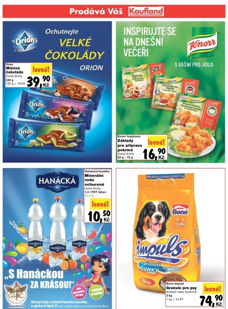 leták Kaufland strana 1 leták Kaufland strana 1