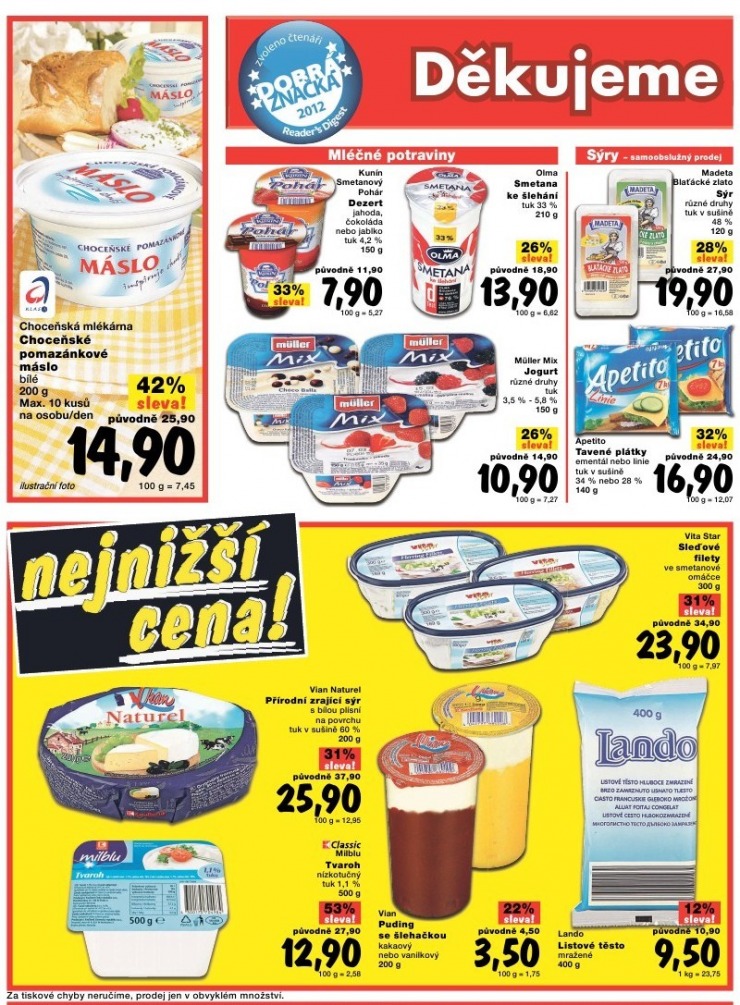 leták Kaufland strana 1 leták Kaufland strana 1