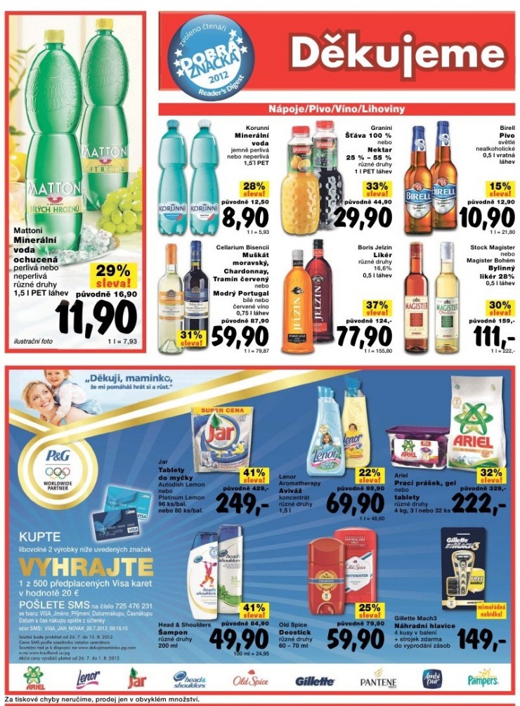 leták Kaufland strana 1 leták Kaufland strana 1
