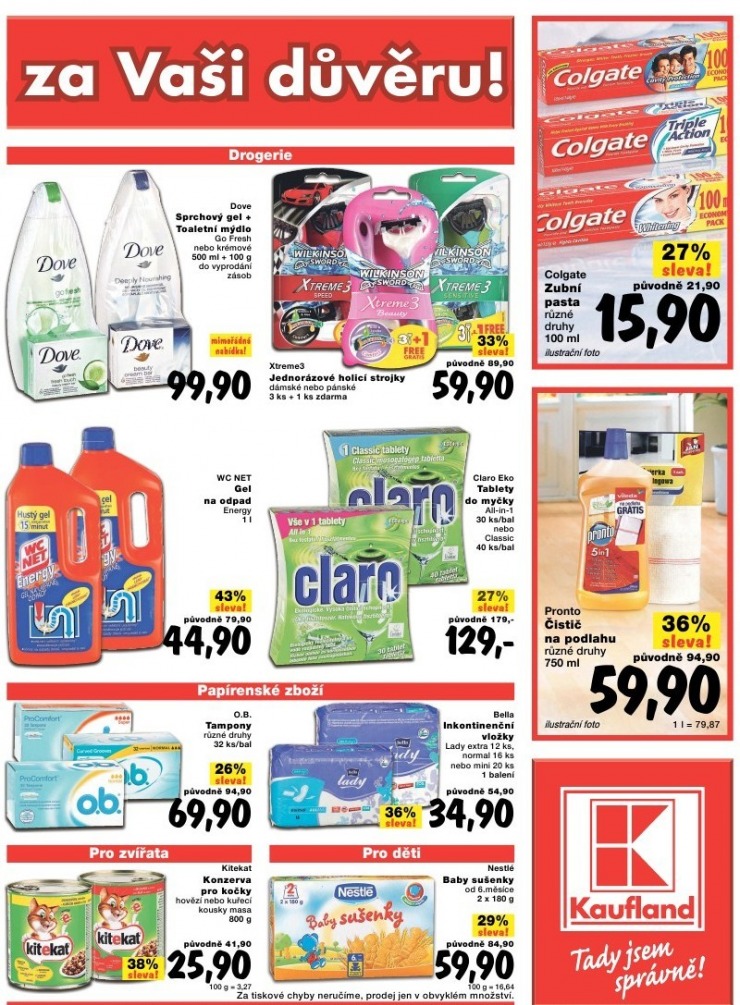 leták Kaufland strana 1 leták Kaufland strana 1