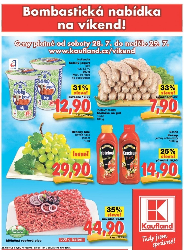 leták Kaufland strana 1 leták Kaufland strana 1