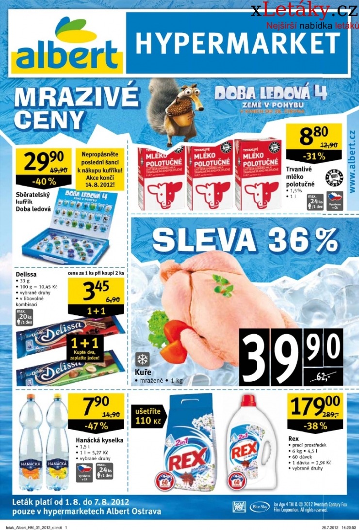 leták Albert Hypermarket akční leták strana 1 leták Albert Hypermarket akční leták strana 1
