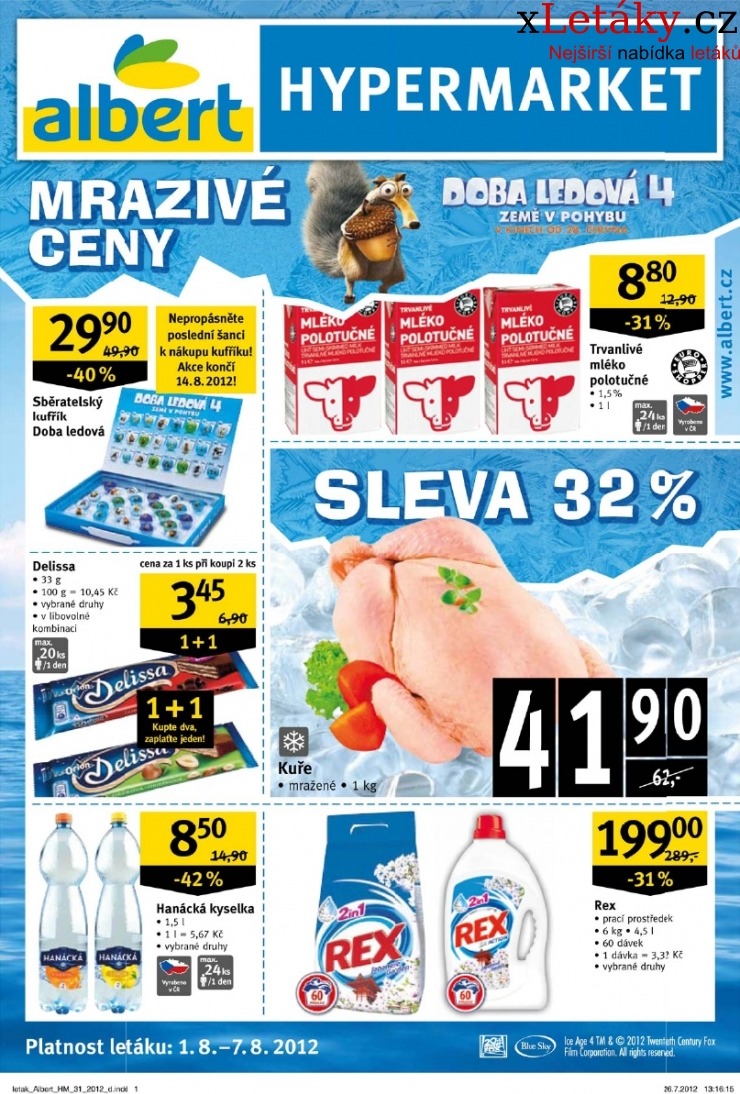 leták Albert Hypermarket akční leták strana 1 leták Albert Hypermarket akční leták strana 1
