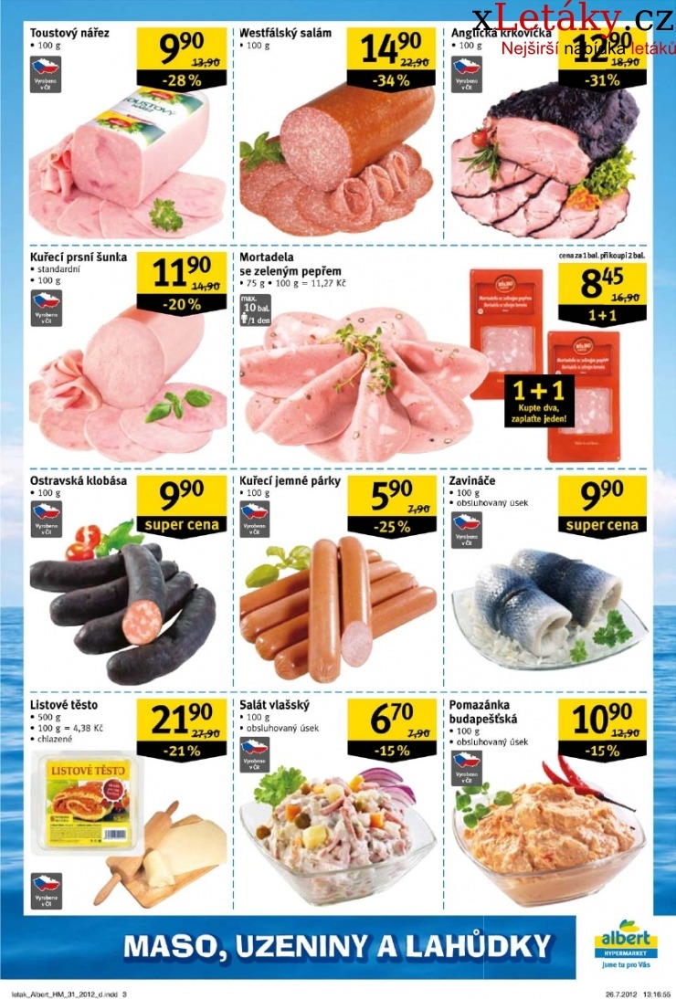 leták Albert Hypermarket akční leták strana 1 leták Albert Hypermarket akční leták strana 1