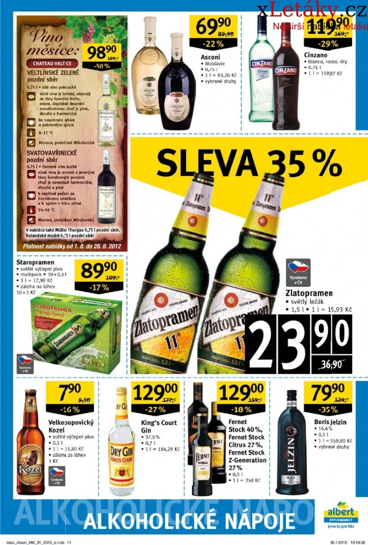 leták Albert Hypermarket akční leták strana 1 leták Albert Hypermarket akční leták strana 1
