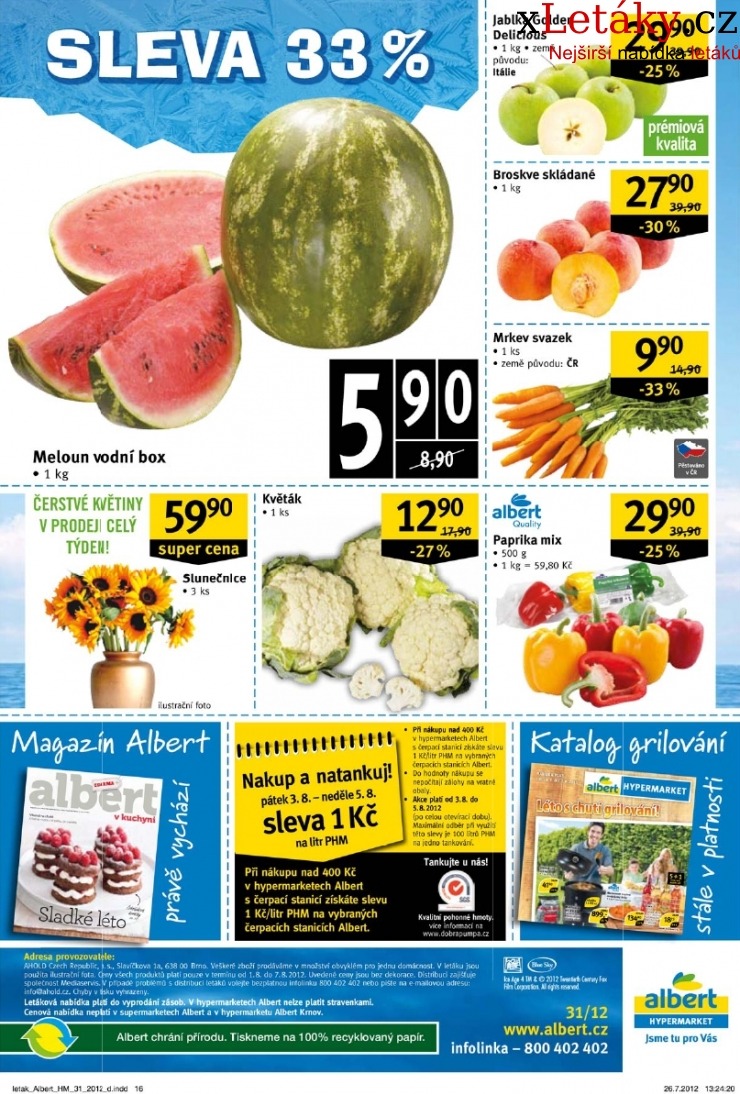 leták Albert Hypermarket akční leták strana 1 leták Albert Hypermarket akční leták strana 1