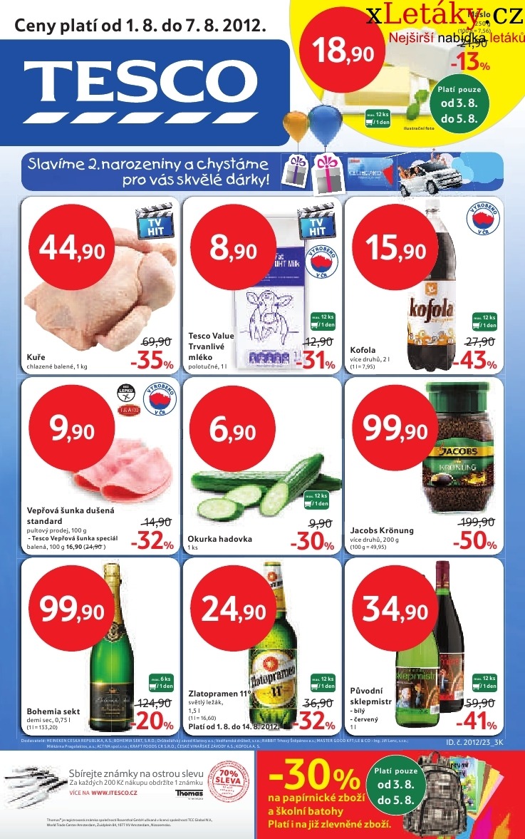 letk Tesco letk strana 1