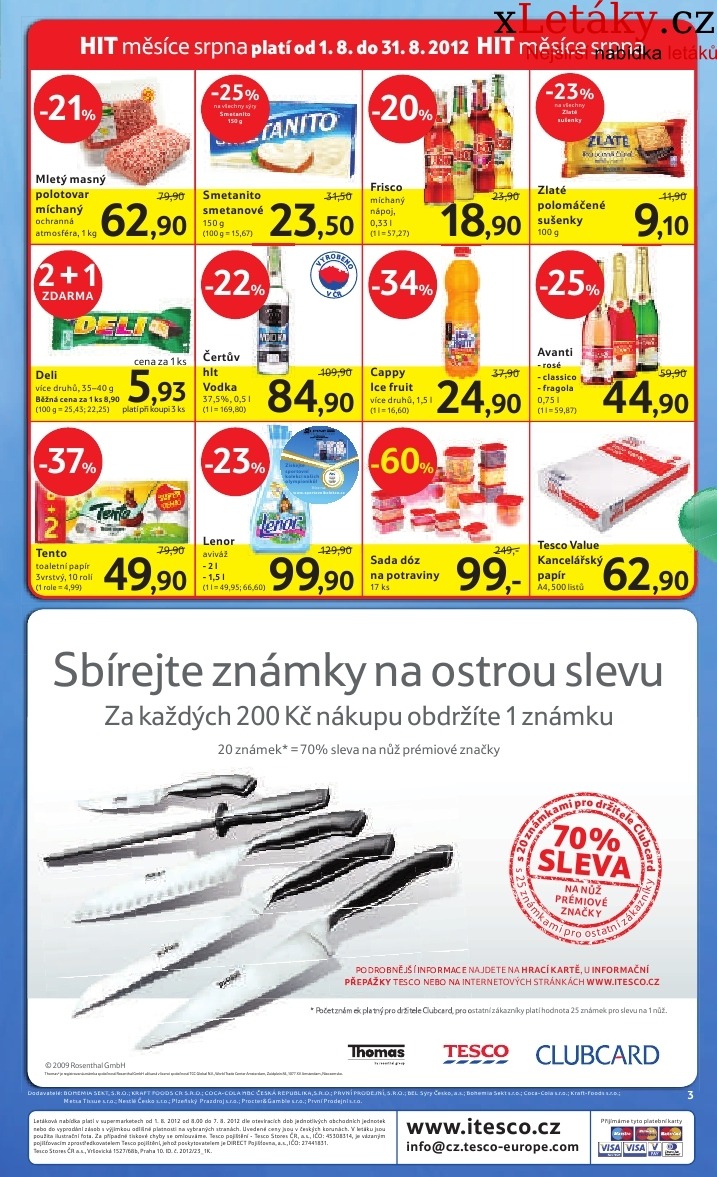 leták Tesco akční leták strana 1 leták Tesco akční leták strana 1