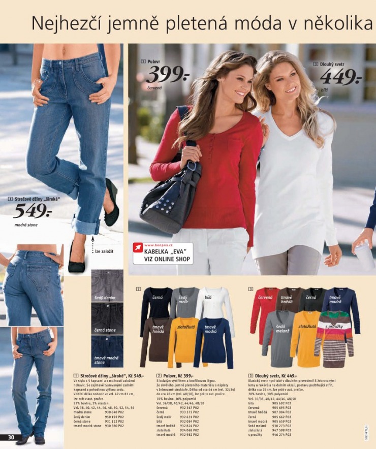 leták Bonprix strana 1 leták Bonprix strana 1