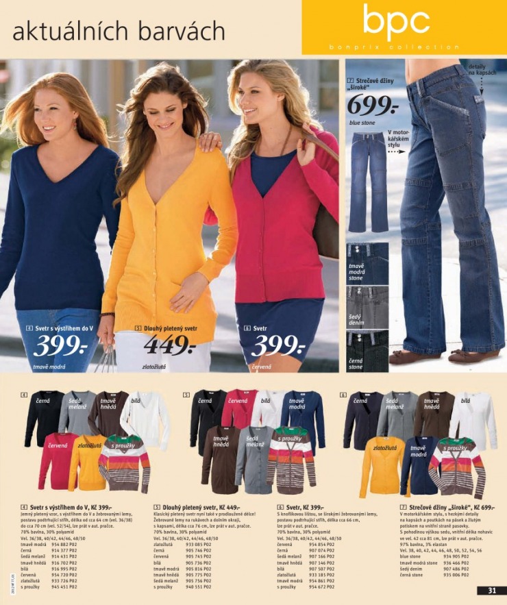 leták Bonprix strana 1 leták Bonprix strana 1