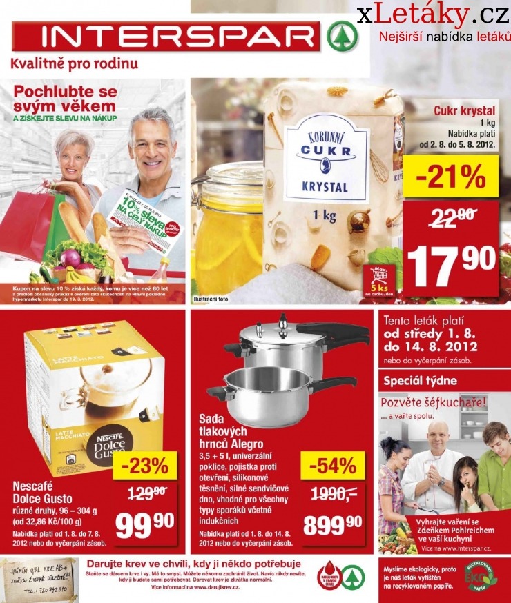 leták Interspar akční leták strana 1 leták Interspar akční leták strana 1