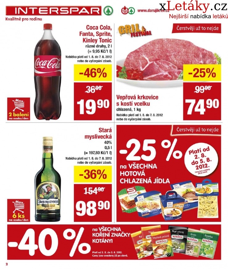 leták Interspar akční leták strana 1 leták Interspar akční leták strana 1