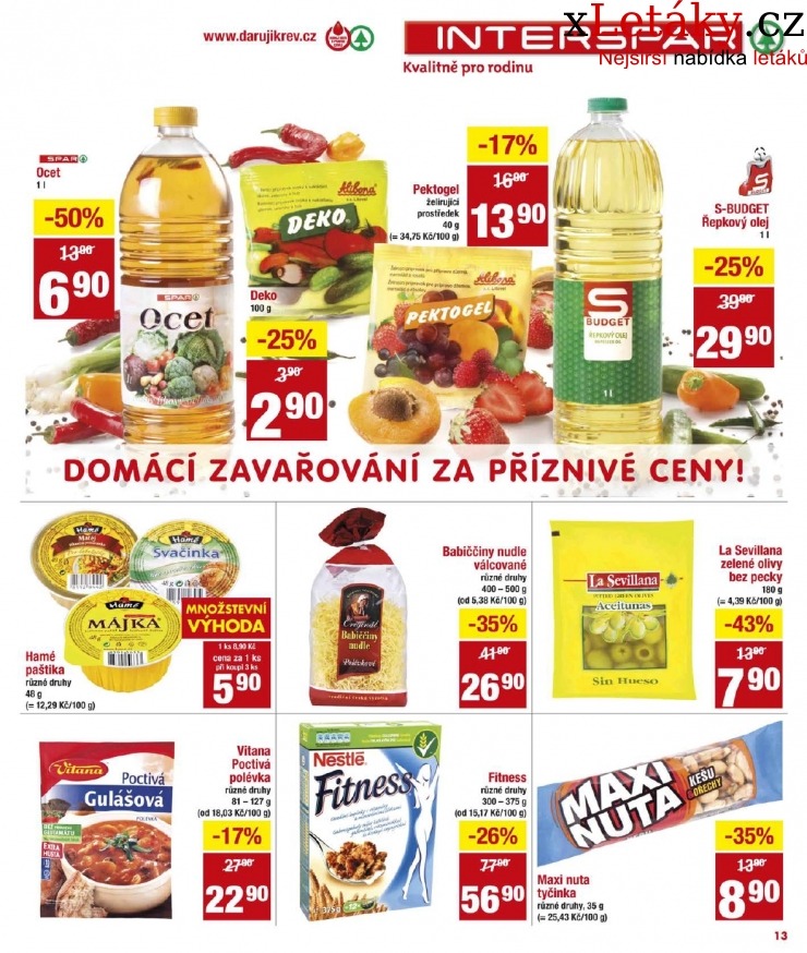 leták Interspar akční leták strana 1 leták Interspar akční leták strana 1