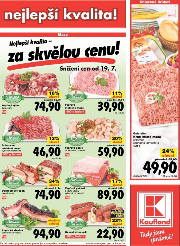 leták Kaufland strana 1 leták Kaufland strana 1
