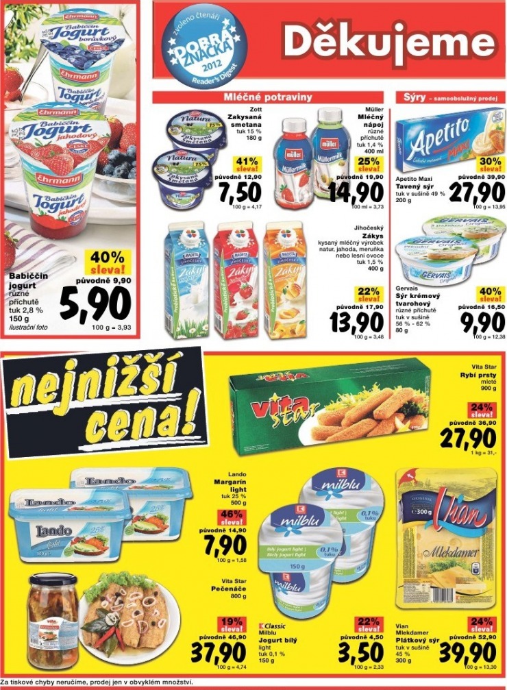 leták Kaufland strana 1 leták Kaufland strana 1