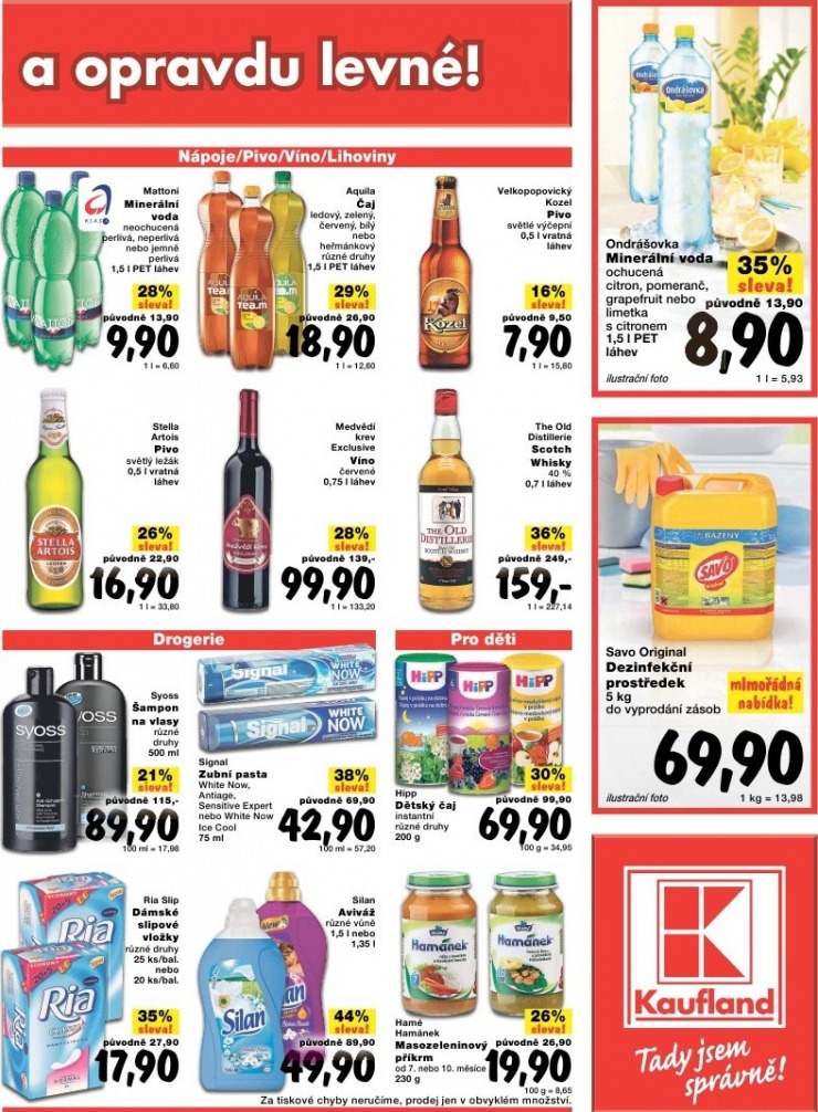 leták Kaufland strana 1 leták Kaufland strana 1
