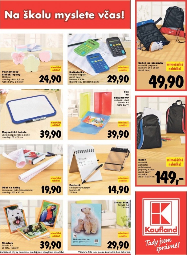 leták Kaufland strana 1 leták Kaufland strana 1