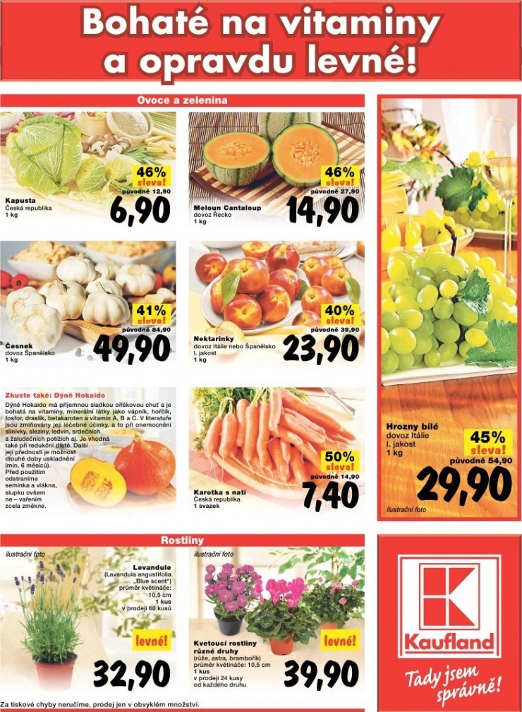 leták Kaufland strana 1 leták Kaufland strana 1