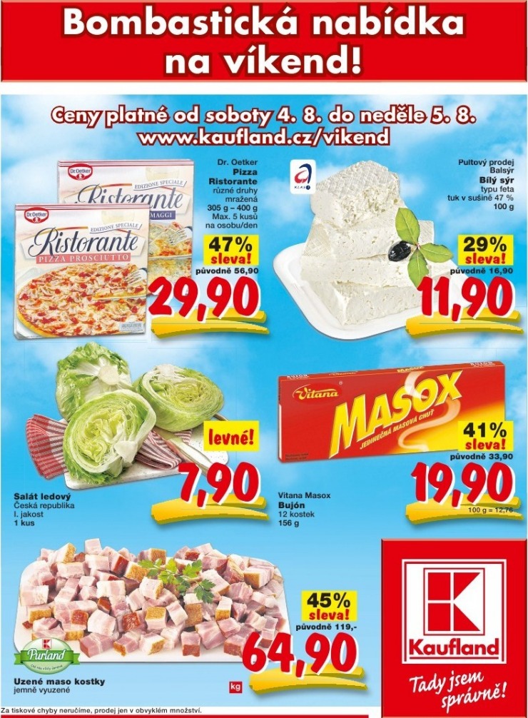 leták Kaufland strana 1 leták Kaufland strana 1