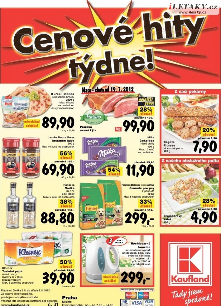 leták Kaufland strana 1 leták Kaufland strana 1